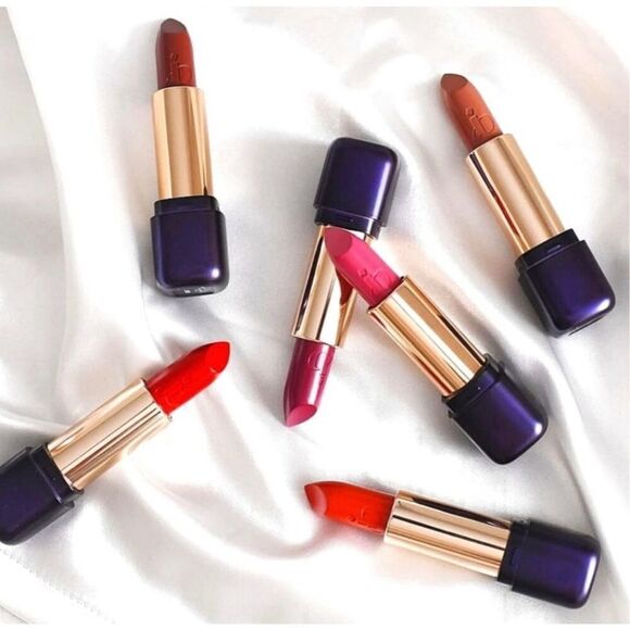 IMAYLA - NIB The One Hydrating Cream Lipstick/"Juicy Cherry"/Free Makeup Case - Picture 6 of 16